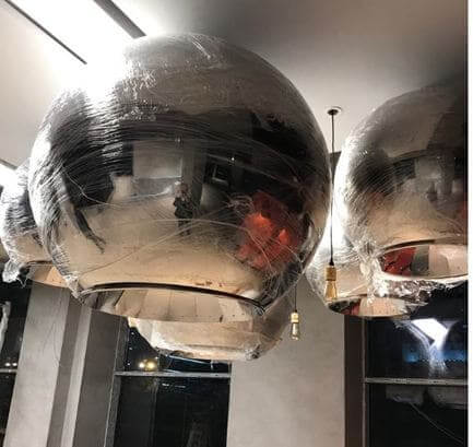 1250 mm paslanmaz çelik led aydınlata armatürü